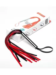 Мини-плеть Sitabella латексная – красный с черным