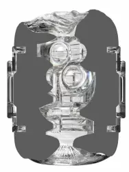 Реалистичный мастурбатор Fleshlight Quickshot Autumn Falls, 11 см, анатомия реальной актрисы, прозрачный