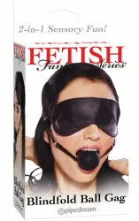 Маска с кляпом Blindfold Ball
