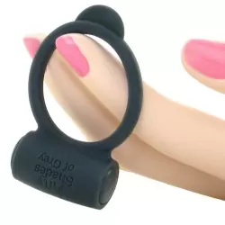 Эрекционное вибро кольцо Yours And Mine