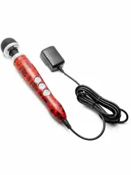 Мощный вибратор Doxy Die Cast 3, 28 см, силикон, принт Розы