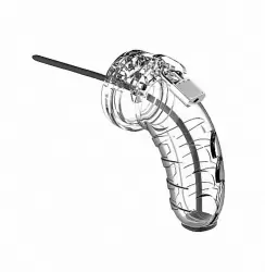 Мужской пояс верности со стимулятором уретры Cock Cage Model 16 Chastity 4.5