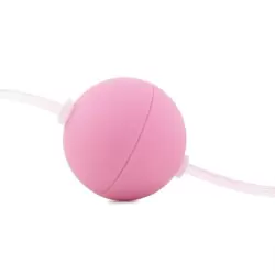 Три вагинальных шарика First Time Triple Lovers на гибкой сцепке – розовый