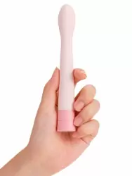 Изящный вибратор Iroha koharu Benitsubomi, 16 см, силикон, в форме бутона, розовый