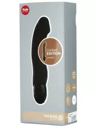 Реалистичный вибратор Fun Factory The BOSS, 3 режима, 21,5 см, силикон, черный