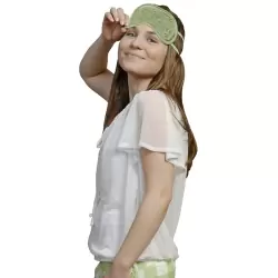 Маска для сна Алоэ Вера/Витамин Е - Садовая зеленая