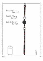 Кляп Breatheable Ball Gag Old School Tattoo Style