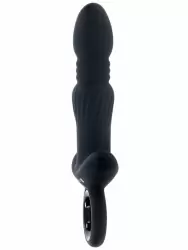 Анальный вибростимулятор Evolved Slayer, с поступательными движениями, 9 режимов, 20 см
