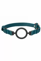 Кляп с креплением Ouch Ouch! - Silicone Ring Gag - Green