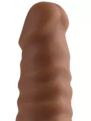 Водонепроницаемый вибратор Real Feel No. 13 - Brown