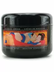 Съедобный массажный крем Нежные движения Чувственная мята – 200 мл