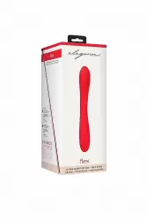 Двухсторонний вибратор Flex (красный)