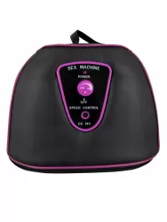 Компактная секс-машина Love Machine, с ротацией, с тремя сменными насадками, 8 режимов