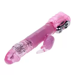 Хай-тек ротатор двойного действия с вибрацией и поступательными движениями ствола Verve Rabbit – фиолетовый