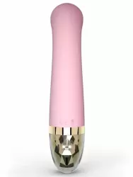 Элегантный вибратор Mystim Right on Ron, 16,5 см, 8 режимов, розовый