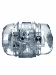 Реалистичный мастурбатор Fleshlight Quickshot Riley Reid, 11,2 см, анатомия реальной актрисы, прозрачный