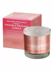 Вкусовая массажная свеча Dona Let Me Kiss You Vanilla Buttercream – ванильный, 135 г