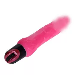 Цветной фаллоимитатор-реалистик с многоскоростной вибрацией Baile Vibrator – розовый