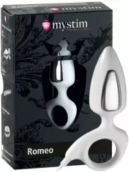 Анально-вагинальный массажер Romeo с электростимуляцией – белый