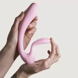 Двойной вибратор G Wave для клитора и зоны G. 15.5 см, 10 режимов вибрации