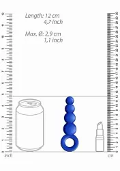 Анальная елочка Chrystalino Tickler