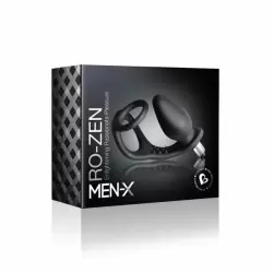 Эрекционное кольцо с анальной пробкой  Rocks Off RO-Zen  Черный