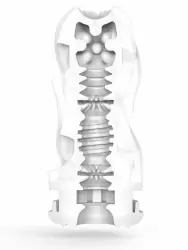 Нереалистичный мастурбатор Tenga, 15,5 см, ТПЭ, красный