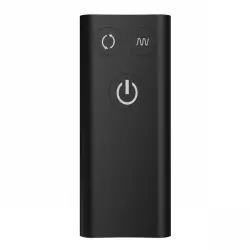 Вибромассажер простаты Nexus Revo Stealth с вращающейся головкой - черный