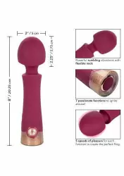 Вибратор Starstruck Romance: 20.25 см, 12 режимов работы, АБС/силикон, 