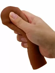 Реалистичная насадка-удлинитель Baile Nile, ТПР, 16,5 см