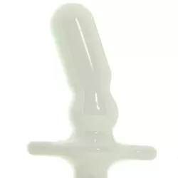 Анальная пробка iSex с USB-питанием – белый