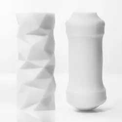 Универсальный мастурбатор Tenga 3D Polygon – белый