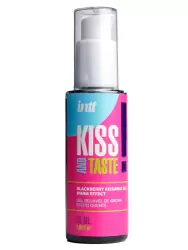 Массажный гель для тела KISS AND TASTE, ежевика, согревающий эффект, 55 мл