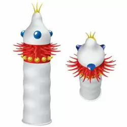 Презерватив Luxe «Королевский экспресс» со стимулирующими усиками и шариками - 1 шт