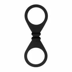 Оковы для рук и ног из силикона, маска на глаза из полиэстера Me You Us Bound To Please Blindfold Wr