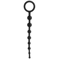 Гибкая анальная цепочка Booty Call X-10 - Black