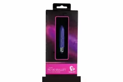 Фиолетовая вибропуля Rock-Off Colour Me Orgasmic. 7 режимов вибрации, ABS-пластик, 8 см