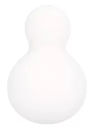 Необычный стимулятор клитора iroha Yuki, 4 скорости, 8,5 см, белый