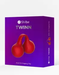 Вибромассажер SVIBE Twinn, cherry