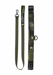 Ошейник с поводком Collar With Leash - Army Theme