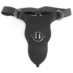 Страпон-трусики Heavy Duty Harness из винила