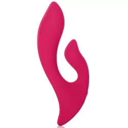 Вибромассажер со стимулятором клитора Silhouette S16 перезаряжаемый – красный