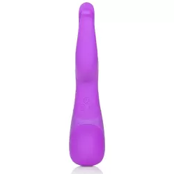 Вибромассажер Impress Dual Kiss со стимуляцией клитора – фиолетовый