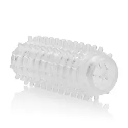 Двусторонний мастурбатор Reversible Masturbator – прозрачный