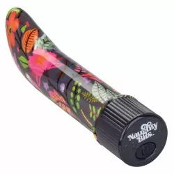 Компактный вибратор Naughty Bits Lil' Fucker, 10,75 см, силикон, разноцветный 