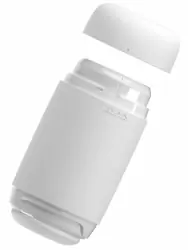 Элегантный мастурбатор Tenga Puffy Sugar White, 16,5 см, ТПЭ, белый