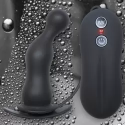 Анальная пробка с вибрацией Tinglers Plug III – черная