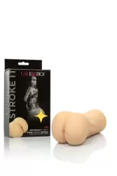 Мастурбатор закрытого типа с имитацией попки Calexotics Stroke It™ Ass-Ivory – телесный