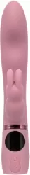 Рельефный вибратор-кролик ORGASMATRON DIGTL G-BNY, 22.2 см, силикон, розовый