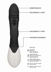Вибратор-кролик с функцией нагрева Ignite Rechargeable Heating G-Spot Rabbit (фиолетовый)